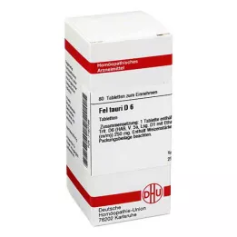 Fel Tauri D6 tablets (80 pieces)