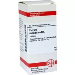 FERRUM METALLICUM D 5 tablets, 80 pc