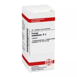 DHU Ferrum metallicum D 5 tablets, 80 pcs
