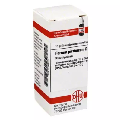 DHU Ferrum picrinicum D 6 globules, 10 g