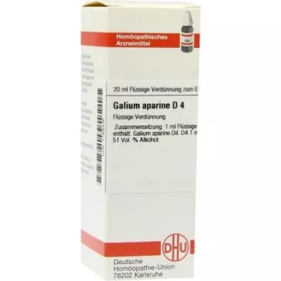 GALIUM APARINE D 4 dilution, 20 ml