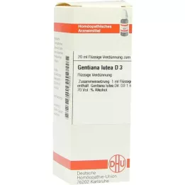 DHU Gentiana lutea D 3 Dilution, 20 ml