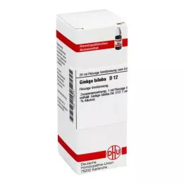 DHU Ginkgo biloba D 12 Dilution, 20 ml