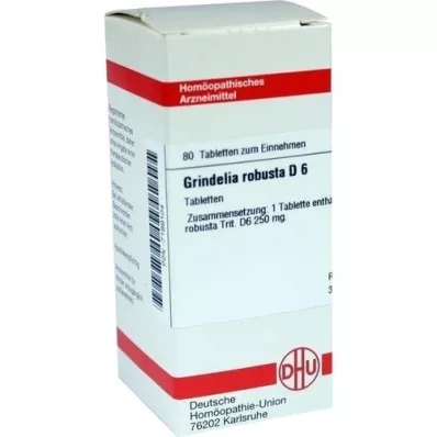 GRINDELIA ROBUSTA D 6 tablets, 80 pc