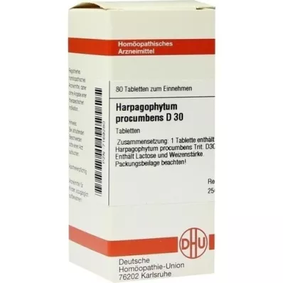 HARPAGOPHYTUM PROCUMBENS D 30 tablets, 80 pc