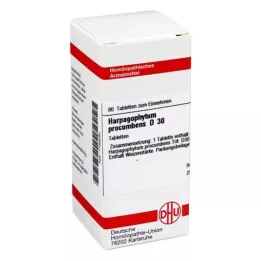 DHU Harpagophytum procumbens D 30 tablets, 80 pcs