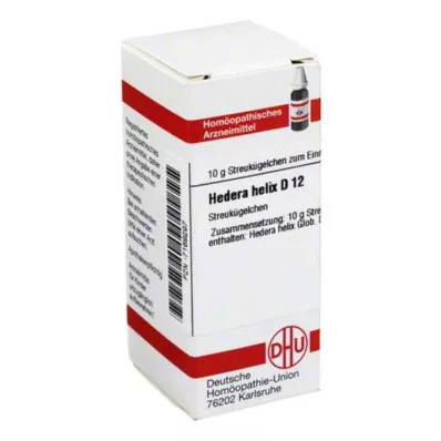 HEDERA HELIX D 12 globules, 10 g HEDERA HELIX D 12 globules, 10 g