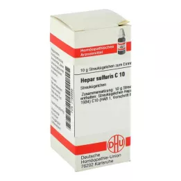 Hepar Sulfuris C10 globules (10 g)