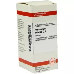 Hydrocotyle Asiatica D3 tablets (80 pieces)