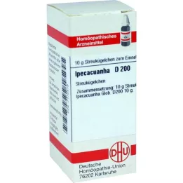 DHU Ipecacuanha D 200 globules, 10 g