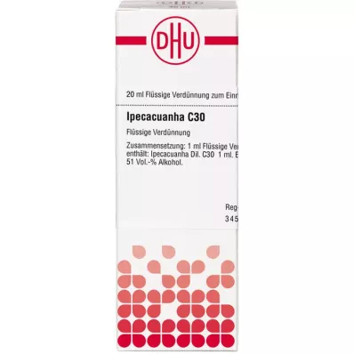 IPECACUANHA C 30 dilution, 20 ml