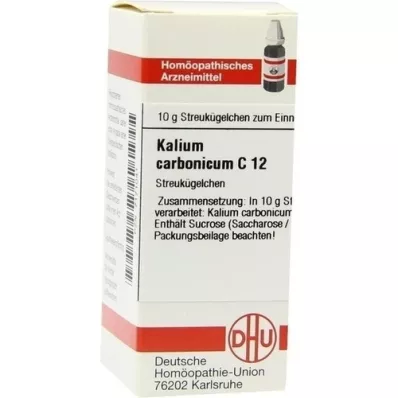 KALIUM CARBONICUM C 12 globules, 10 g