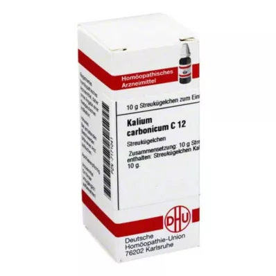 DHU Kalium carbonicum C 12 globules, 10 g DHU Kalium carbonicum C 12 globules, 10 g