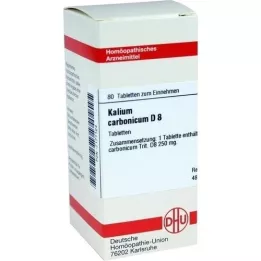 KALIUM CARBONICUM D 8 tablets, 80 pc