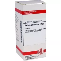 KALIUM CHLORATUM D 30 tablets, 80 pc