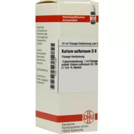 Potassium Sulfuricum D8 Dilution (20 ml)
