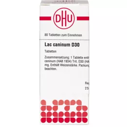 LAC CANINUM D 30 tablets, 80 pc