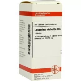 LESPEDEZA SIEBOLDII D 6 tablets, 80 pc