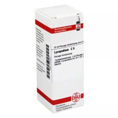 LYCOPODIUM C 6 Dilution, 20 ml LYCOPODIUM C 6 Dilution, 20 ml