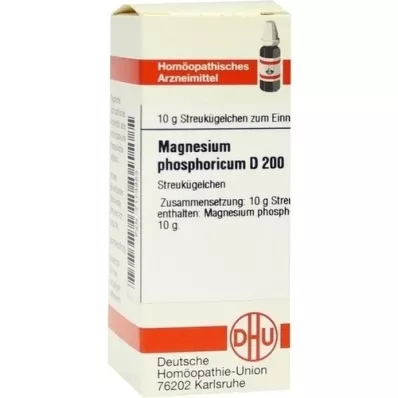 MAGNESIUM PHOSPHORICUM D 200 globules, 10 g