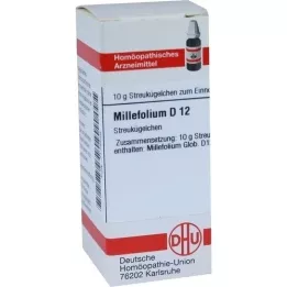 MILLEFOLIUM D 12 globules, 10 g