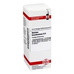DHU Natrum bicarbonicum D 6 dilution, 20 ml