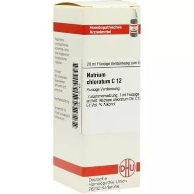 Sodium Chloratum C12 Dilution (20 ml) Sodium Chloratum C12 Dilution (20 ml)