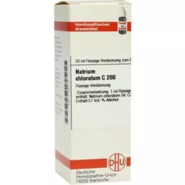 Sodium Chloratum C200 Dilution (20 ml)
