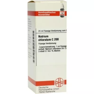 Sodium Chloratum C200 Dilution (20 ml)