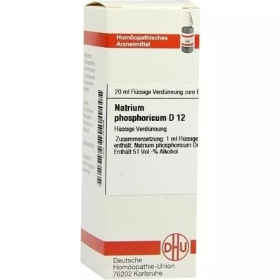 NATRIUM PHOSPHORICUM D 12 Dilution, 20 ml