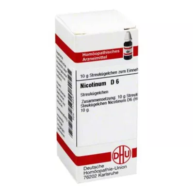 NICOTINUM D 6 globules, 10 g