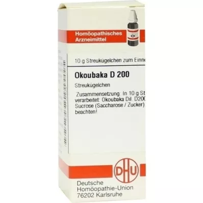 OKOUBAKA D 200 globules, 10 g