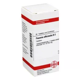 DHU Paeonia officinalis D 2 tablets, 80 pcs