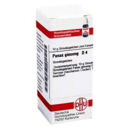 DHU Panax Ginseng D 4 globules, 10 g