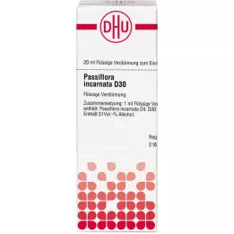 PASSIFLORA INCARNATA D 30 Dilution, 20 ml