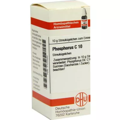 PHOSPHORUS C 10 globules, 10 g