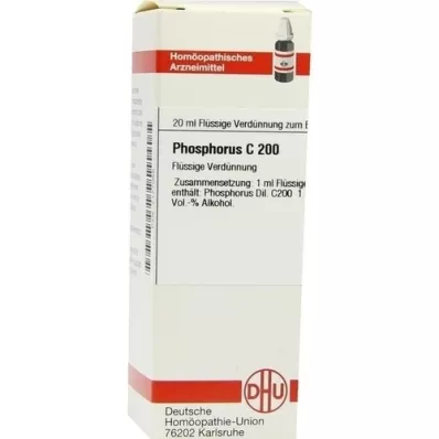 PHOSPHORUS C 200 Dilution, 20 ml