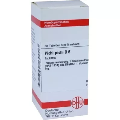 PICHI-pichi D 6 tablets, 80 pc