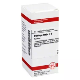 DHU Plantago Major D 6 tablets, 80 pcs