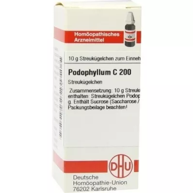 PODOPHYLLUM C 200 globules, 10 g