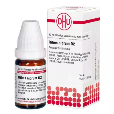 Ribes Nigrum D2 Dilution (50 ml) Ribes Nigrum D2 Dilution (50 ml)