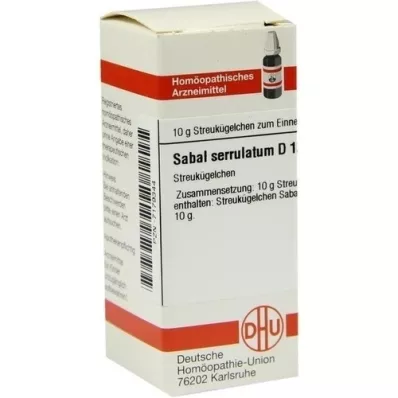 SABAL SERRULATUM D 12 globules, 10 g