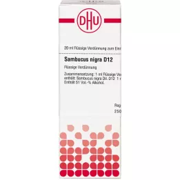 SAMBUCUS NIGRA D 12 Dilution, 20 ml