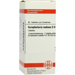 SCROPHULARIA NODOSA D 6 tablets, 80 pc