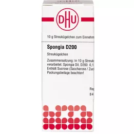 SPONGIA D 200 globules, 10 g