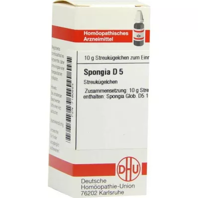 SPONGIA D 5 globules, 10 g SPONGIA D 5 globules, 10 g