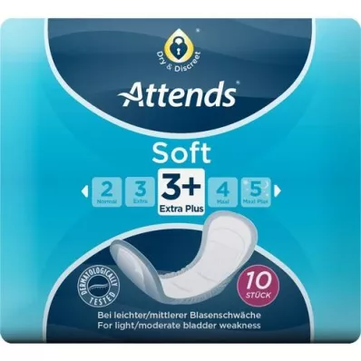 ATTENDS Soft 3+ extra plus, 10 pcs