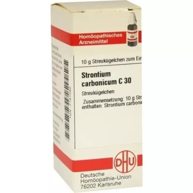 STRONTIUM CARBONICUM C 30 globules, 10 g