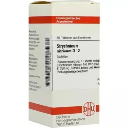 Strychninum Nitric.D12 tablets (80 pieces)
