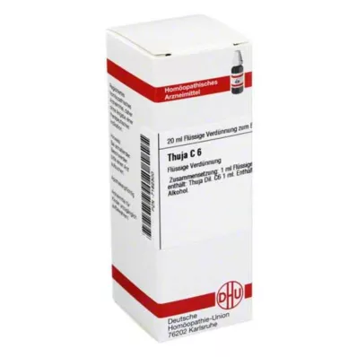 THUJA C 6 Dilution, 20 ml THUJA C 6 Dilution, 20 ml